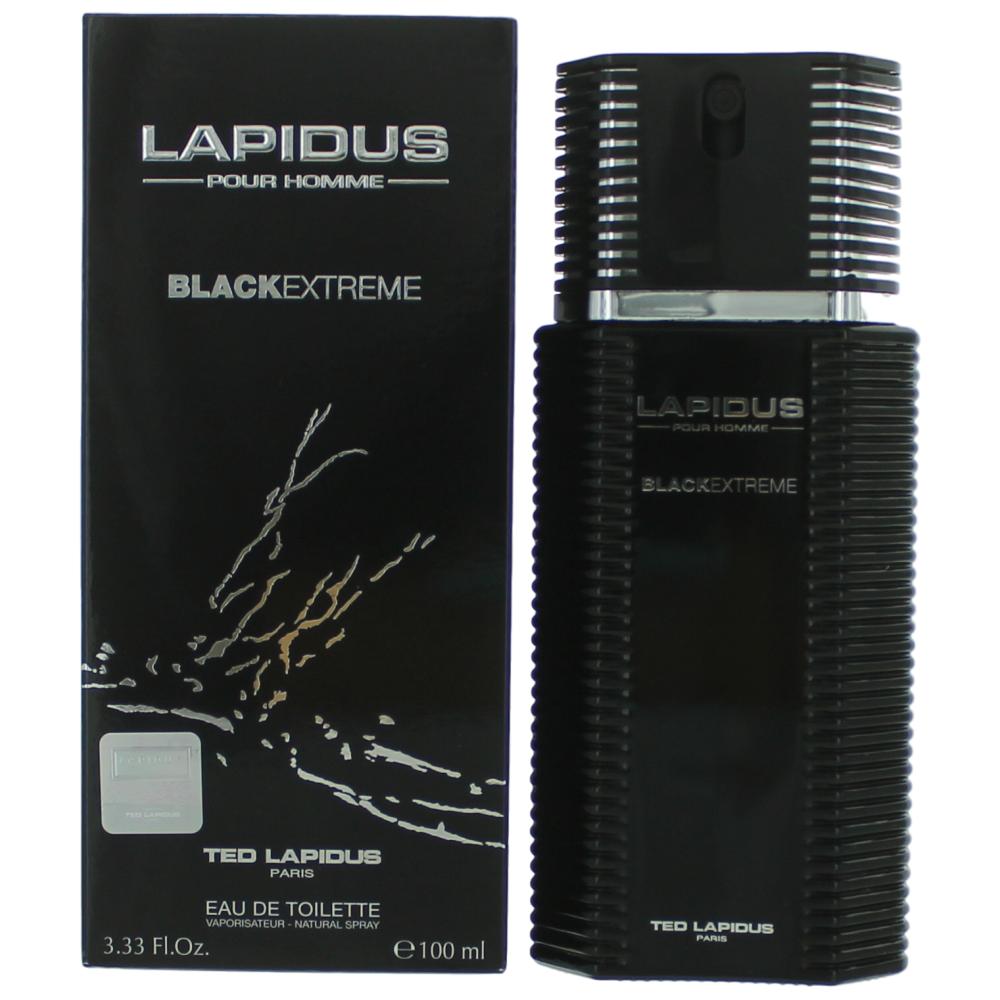 Photo of Lapidus Black Extreme by Ted Lapidus, 3.3 oz EDT Spray for Men